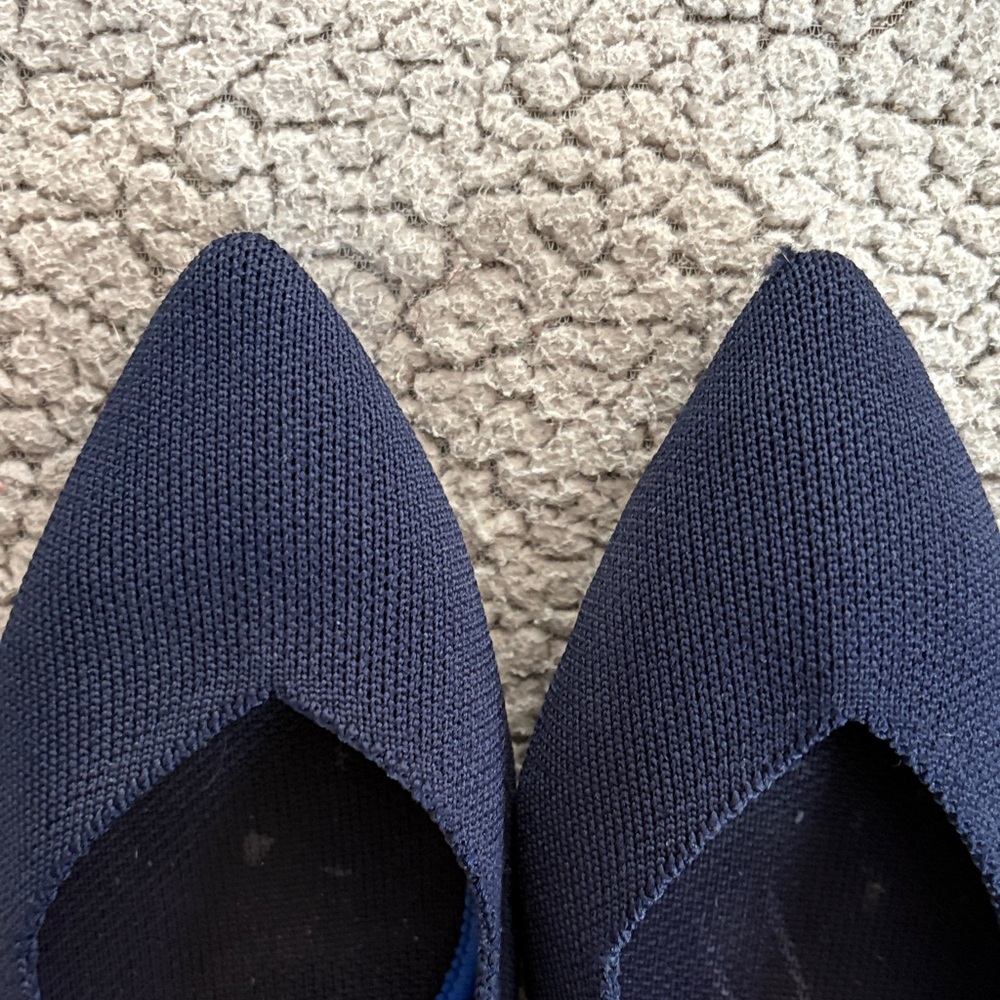 Rothy's The Point Women's Navy and Blue Flats - Picture 4 of 8